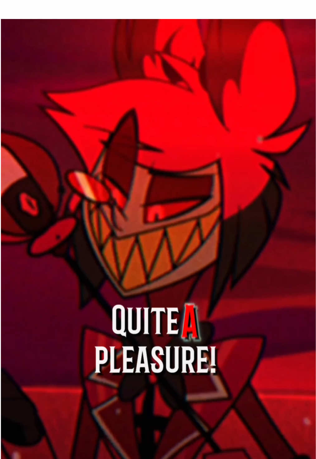 It would be an honor, Alastor. #HazbinHotel #AmirTalai #PrimeVideo #HazbinHotelPV #TrackPV