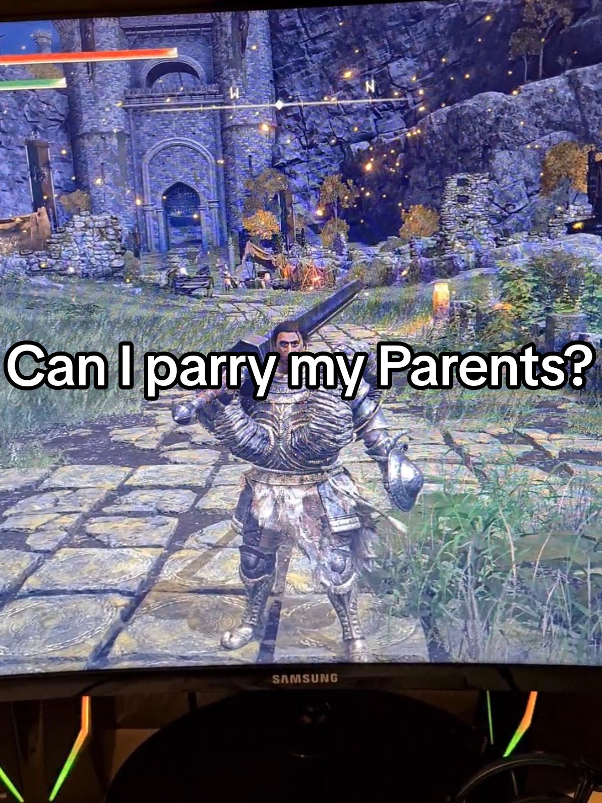 Sadly, not everything is parryable #eldenring #darksouls #darksouls2 #darksouls3 #fromsoftware #soulsborne #soulslike #bloodborne #eldenringgameplay #eldenringhype #iloveswords #magicistrash 