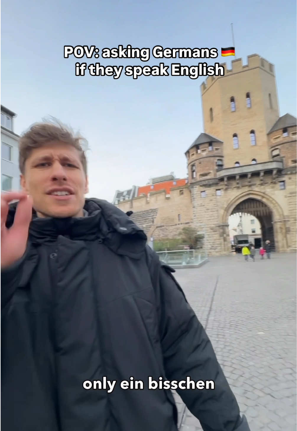 “Just a little bit” …ja genau 🇩🇪 #germans #parody #pov #fyp #viral #learngerman #english