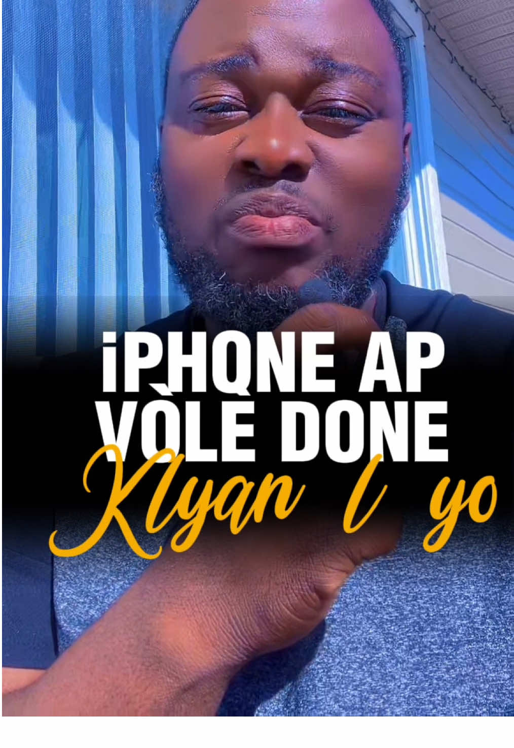 iPhone Ap vole done klyan l yo. #haitiantiktok #haiti 