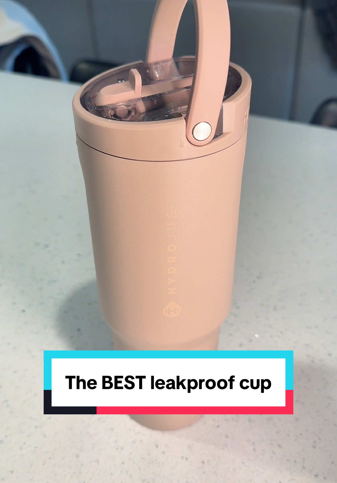 @HYDROJUG has some of THE best leakproof cups.  • • • #hydrojug #leakproof #spillproof #GymTok #gymmotivation 