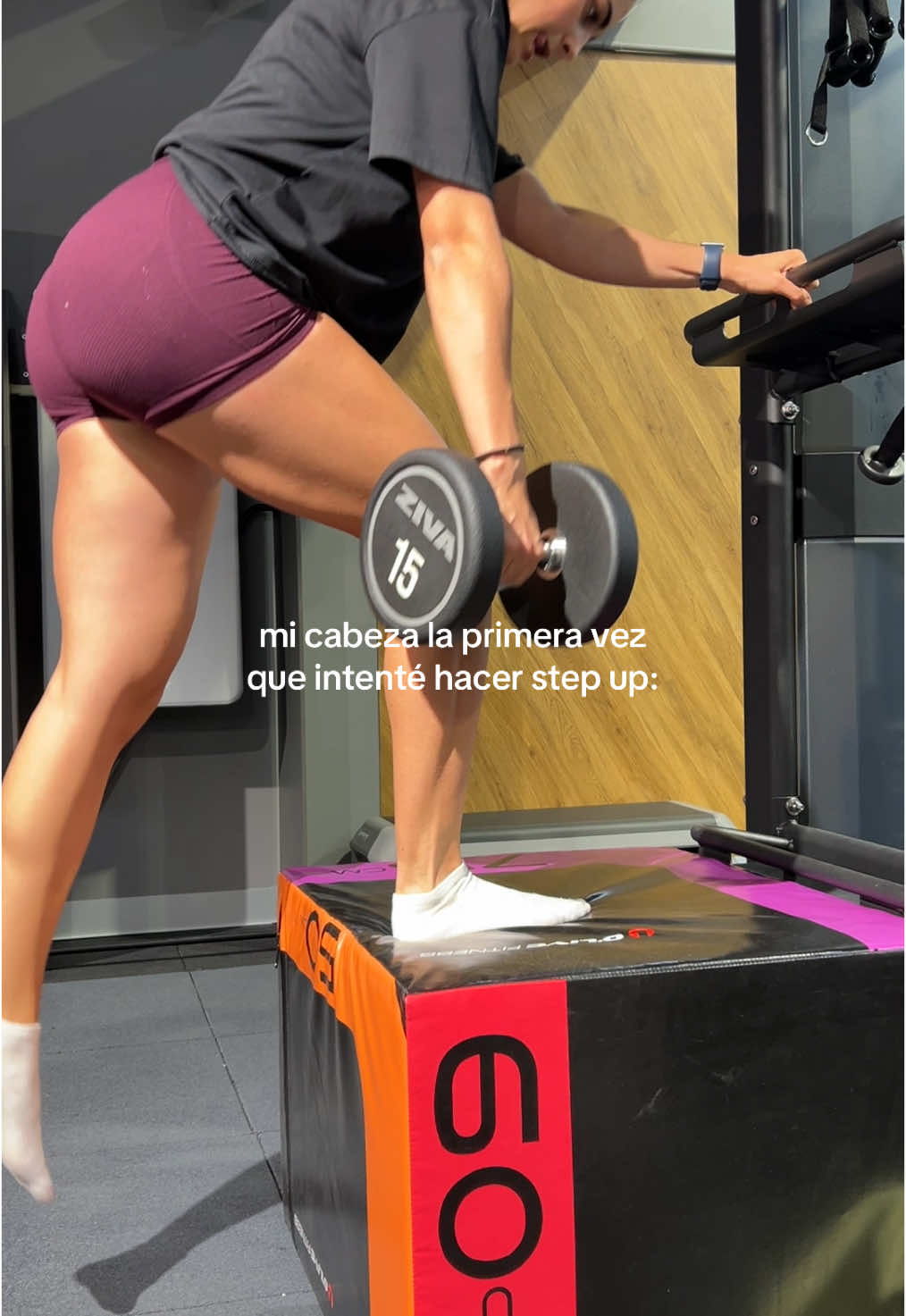 o cualquier ejercicio nuevo en realidad  #gymgirl #humor #humorgym #GymTok #stepup 