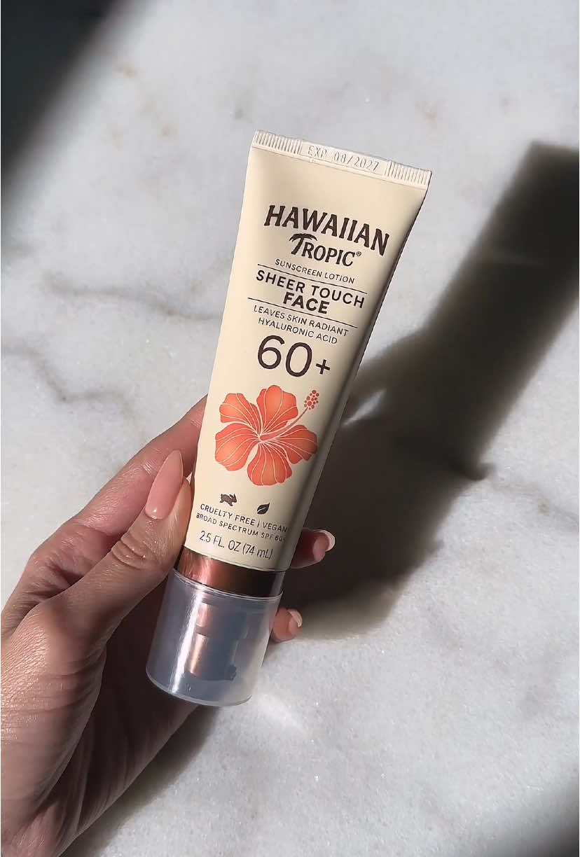 it’s here: new Sheer Touch Face lotion ✨ your glowy, hydrating go-to in SPF 60+  available now on our website + @Amazon! 