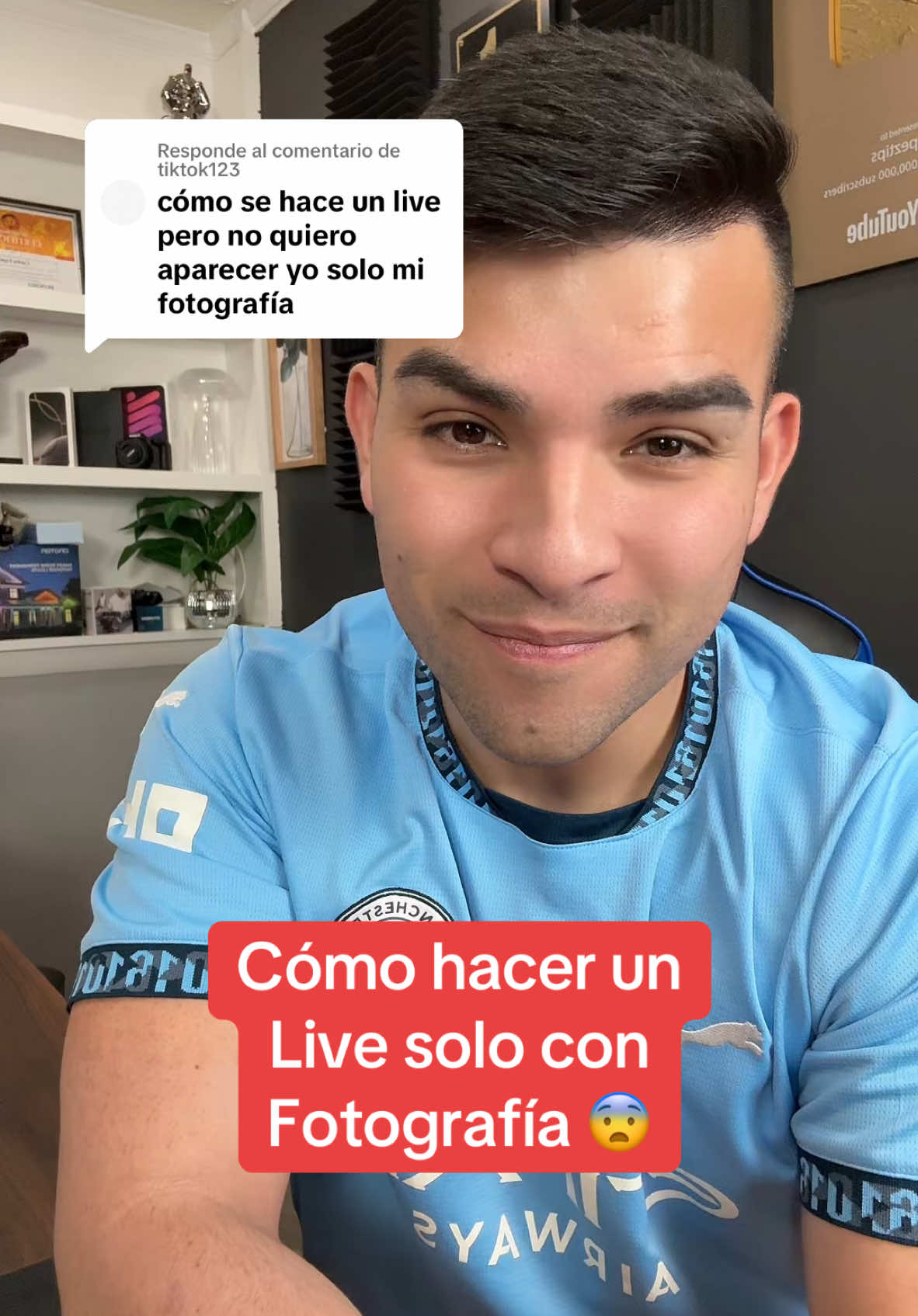 Respuesta a @tiktok123 cómo hacer en vivos en TikTok pero que sólo aparezca una fotografía tutorial #tip #trucos #tiktoktips #tiktokhacks #tiktoktutorial #AprendeEnTikTok #envivos 