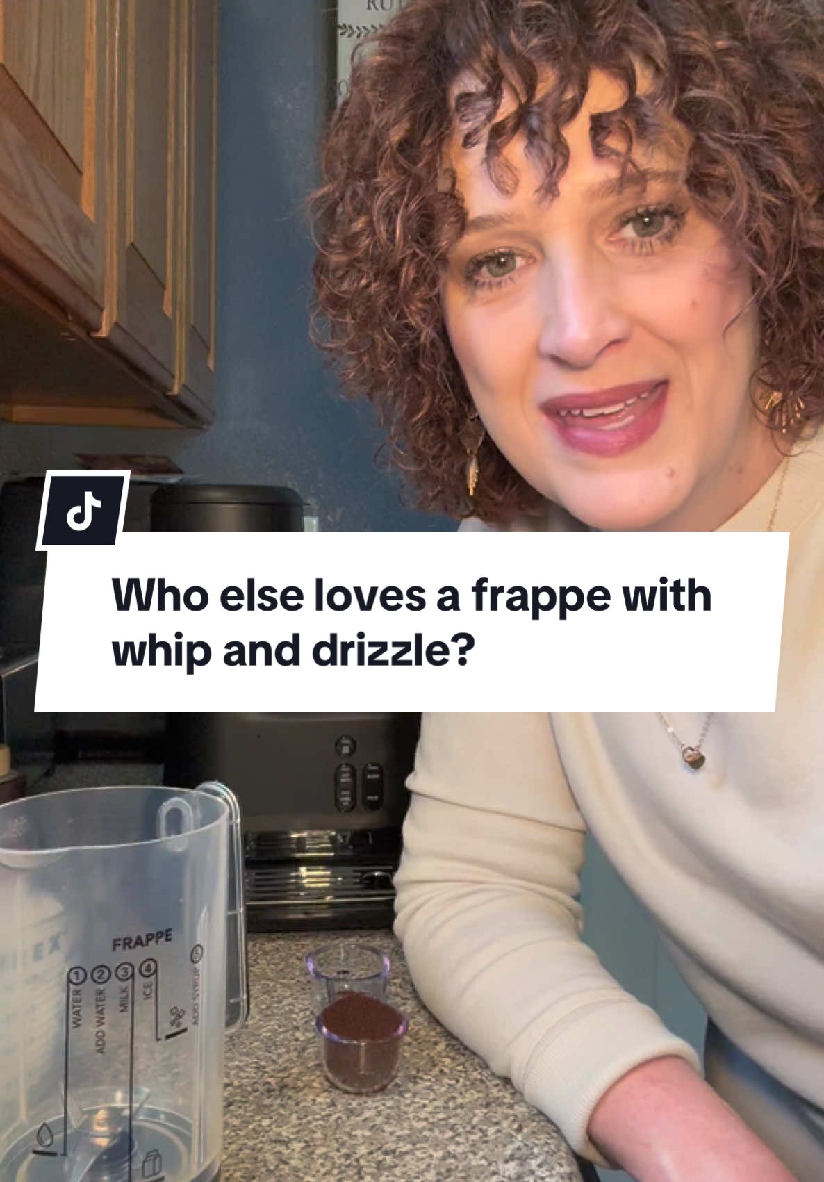 mr. coffee frappe I love my frappe. No more waiting in line over spending on a caramel or mocha frappe. I can now make my own with this awesome machine. I can also make an iced coffee or a hot coffee #TikTokAffiliate #MomTalk #Coffee #Frappe#IcedCoffee #HappyNewYear #Chocolate #Vanilla 