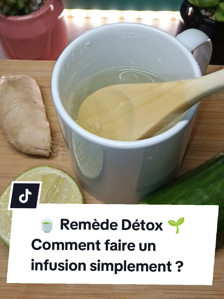 #detox #boissondetox #infusion #gingembre #concombre #citron 