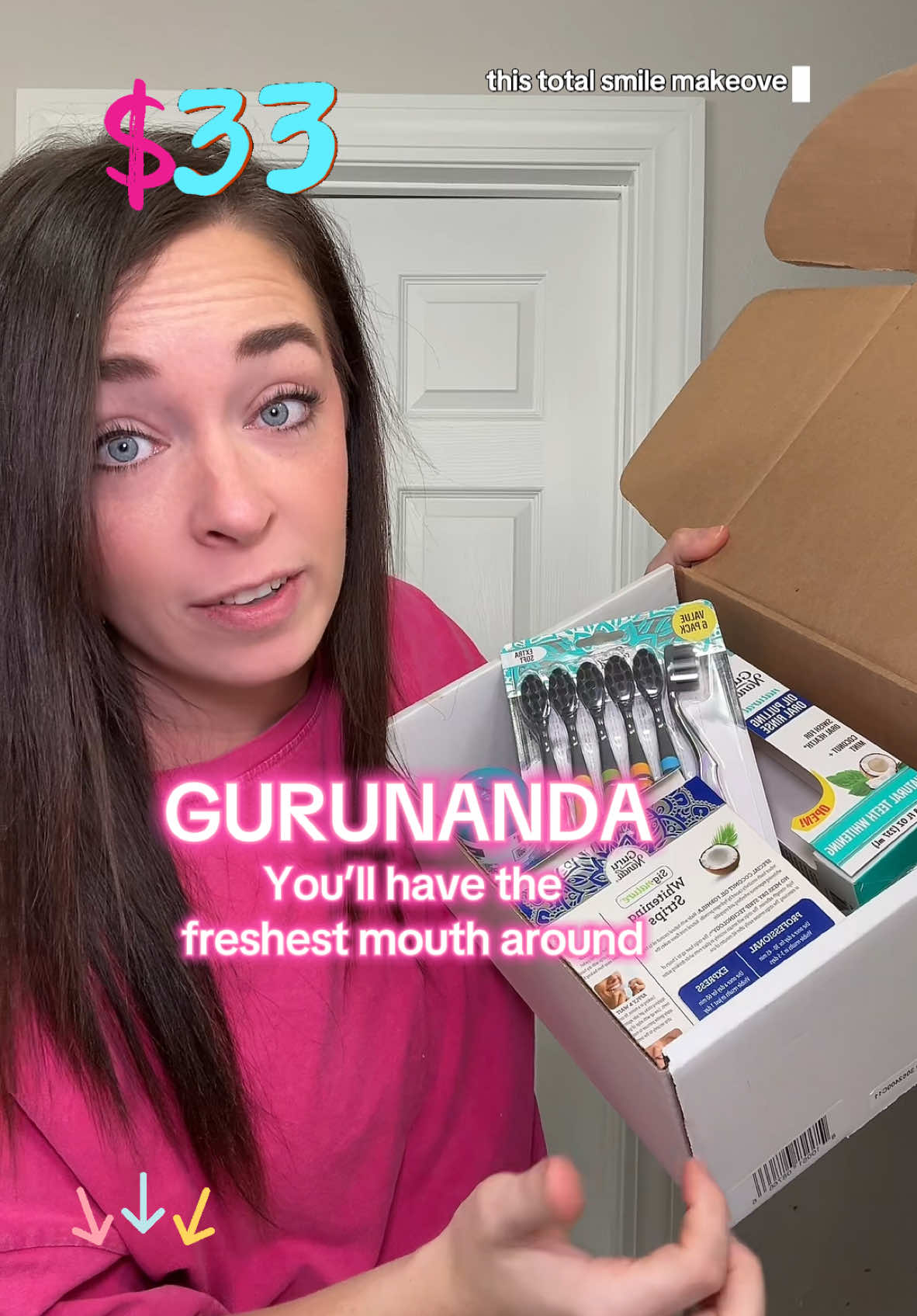 Absolutely love Gurunanda products! #gurunanda #gurunandaproducts #gurunandaoilpulling #gurunandawhiteningstrips #totalsmilemakeoverkit #oralcare #oralcareproducts #mouthwash #freshbreath #freshmouth #sale #freeshipping #cleanmouth #oilpulling 