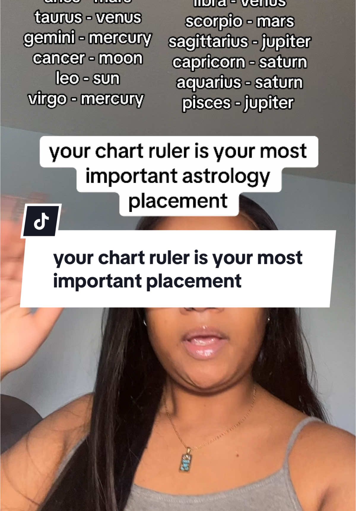 your chart ruler is your most important astrology placement! #astrology #astrologytiktok #chartruler #zodiac #zodiacsign #fyp #foryou #astrologer 