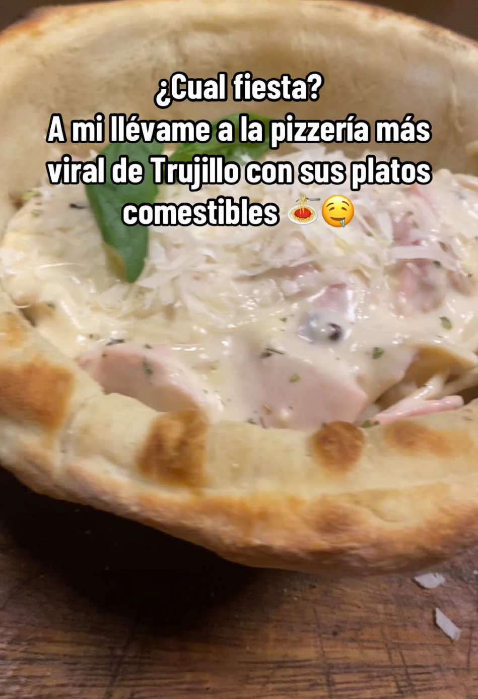 ¿Ya conoces nuestra pizzería en Trujillo donde hasta el plato te puedes comer? 🍝🍝🤤🤤🤤 📍Av larco 2160  📲 wsp 982577876 🤑Precios: Pastipizza  Alfredo, boloñesa y champiñones       s/25 Huancalomo, boloñesa especial y champiñones con pollo                      s/28 #paratiiiiiiiiiiiiiiiiiiiiiiiiiiiiiii #platocomestible #pastipizza #flypシ #trujilloperu🇵🇪  @Larcogrill @dealessiapizzeria 