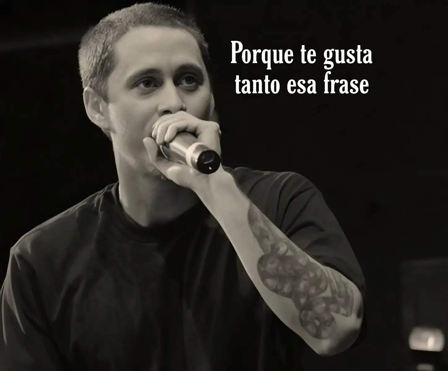 Frase de la canción: De la Vida Como Pelicula, Tragedia, Comedia y Ficcion Canción de Canserbero #mundo_canserbero #canserbero #music #rap #frases