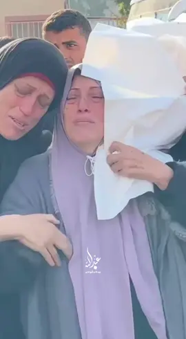 من وداع ام الشهيد