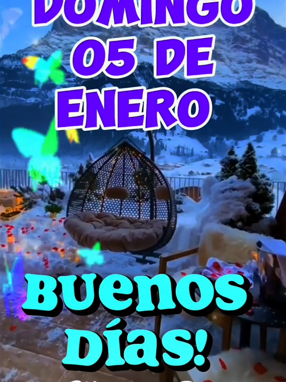 Buenos Días! Feliz Domingo 05 de Enero! #buenosdias #buenosdiasmundo #buenosdiasporlamañana #felizdia #buendia #felizdomingo #2025 #enero 