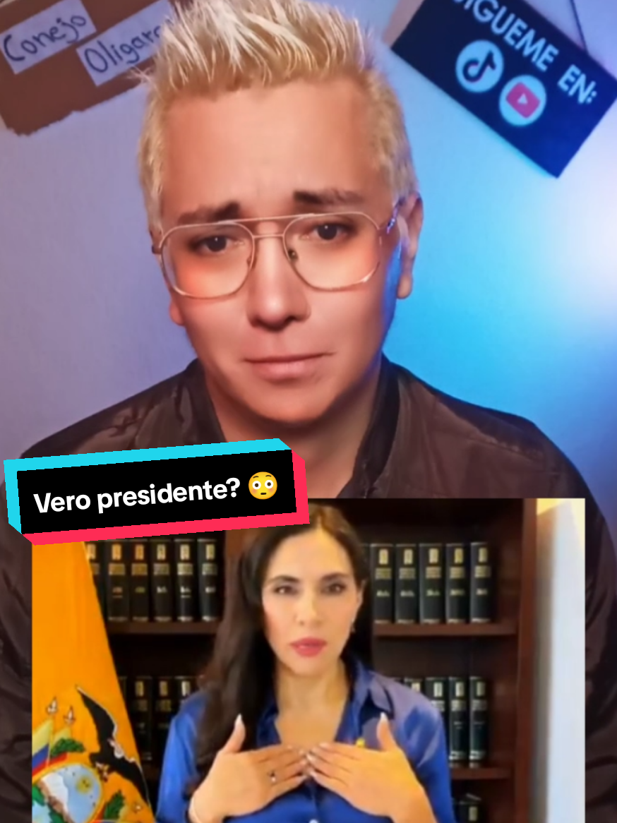 Verónica Abad se acaba de auto declarar presidente del Ecuador, esto después de publicar un video en x donde dice que será posesionada el 5 de enero como presidente de la república. Veamos los detalles. 🫡🇪🇨 #ecuador #parati #noticias 