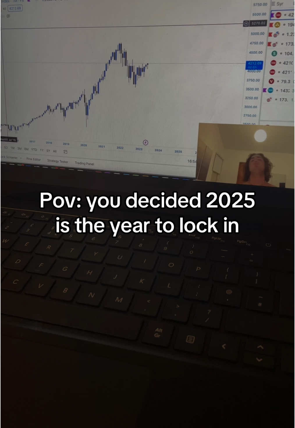 2025 is the year we learn, 2026 is the year we earn 🫡 @TJR 🐐  . . #fyp #trading #stocks #lockedin #selfimprovement #motivation #success #tjrtrades #stocks #crypto #tjr #money #gettingrich #investing 