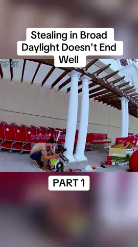 Part 1 - 	Stealing in Broad Daylight Doesn't End Well	#fyp #viral #foryou #cops #copsoftiktok #copsontiktok #police 