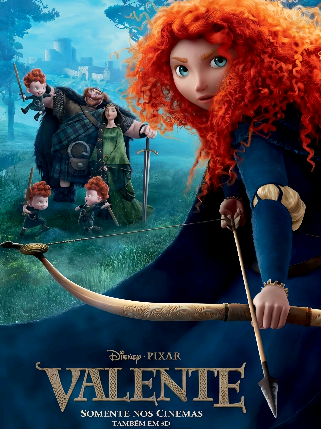 FILME COMPLETO | Valente  A princesa Merida deve seguir os costumes do seu reino e tomar-se rainha ao lado do cavalheiro que conseguir a sua mão durante um torneio de arco e flecha. Porém, a jovem está determinada a trilhar seu próprio caminho e desafia a tradição ancestral.  #valente #brave #filme #movie #filmecompleto #desenho #desenhoanimado #animacao #erestrimfilmes #fyp #fyyyyyyyyyyyyyyyy 