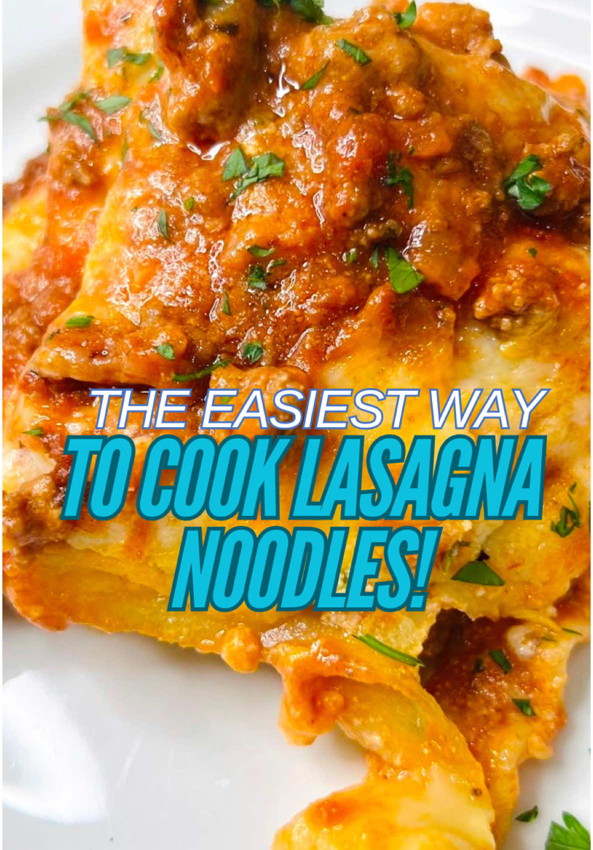 How to cook lasagna noodles, the easy way! #lasagna #EasyRecipes #foodhacks #lifehacks #KitchenHacks #kitchentips 