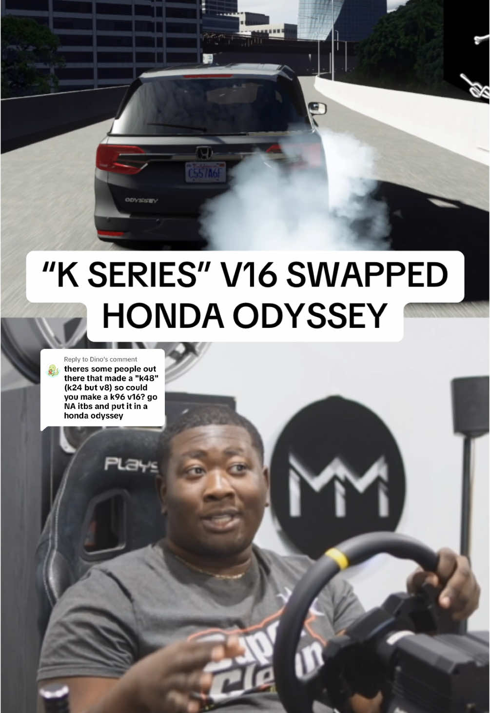 Replying to @Dino This is a direct result of the Honda-Nissan-Mitsubishi merger😂🤣 #monstermotoring #automationgame #assettocorsa #gaming 