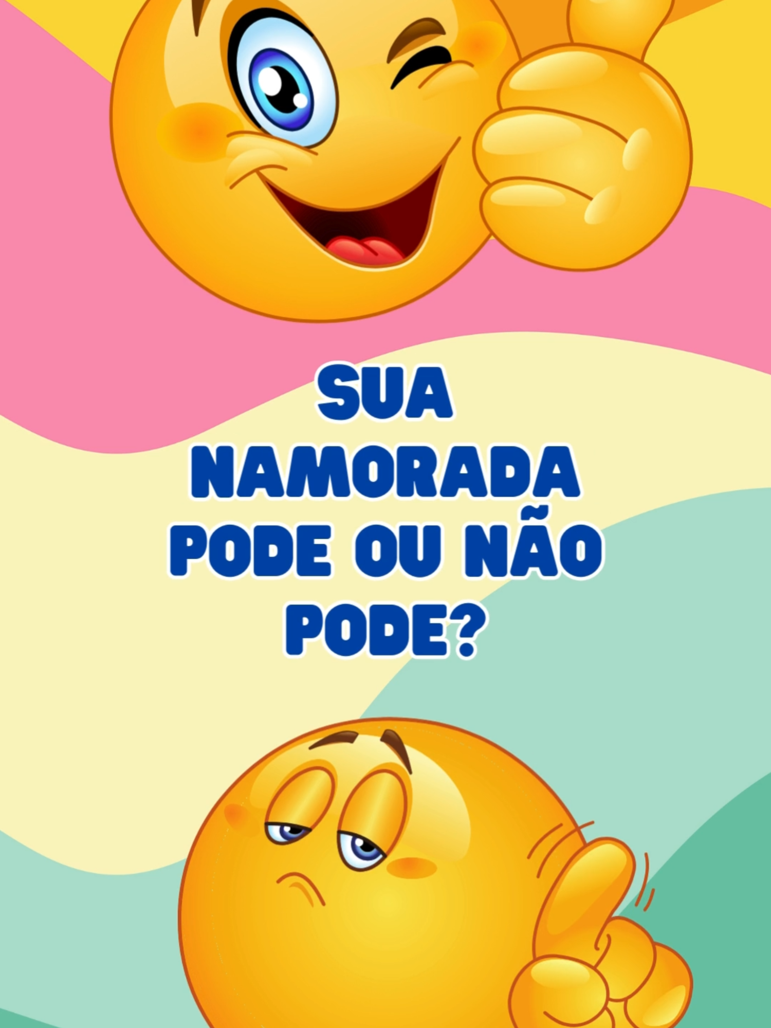 Sua namorada pode ou nao pode? #casal #relacionamento #namorado #namorada #quizrelacionamento #quiznamorados #testecasal #podeounaopode