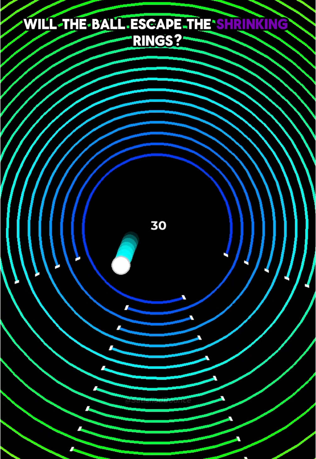 #satisfying #bouncingball #fyp #coding #viral #python 