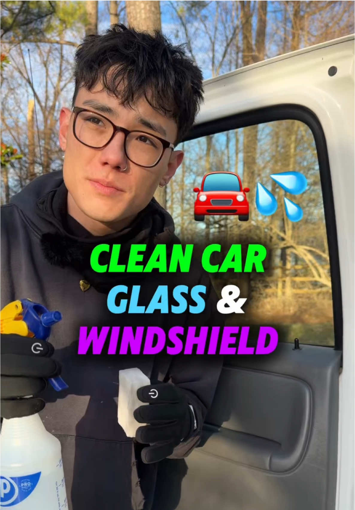 EASIEST & FASTEST way to clean EVEN the dirtiest car glass/windshields in only 1 try! 🙏⭐️ Struggling with streaky car windows? Have no worries just watch this video and you’ll have an EASY time detailing windows for your next job. #autodetailingbusiness #cardetailingtips #mobiledetailing #glasscleaning #windowcleaning #creatorsearchinsights 