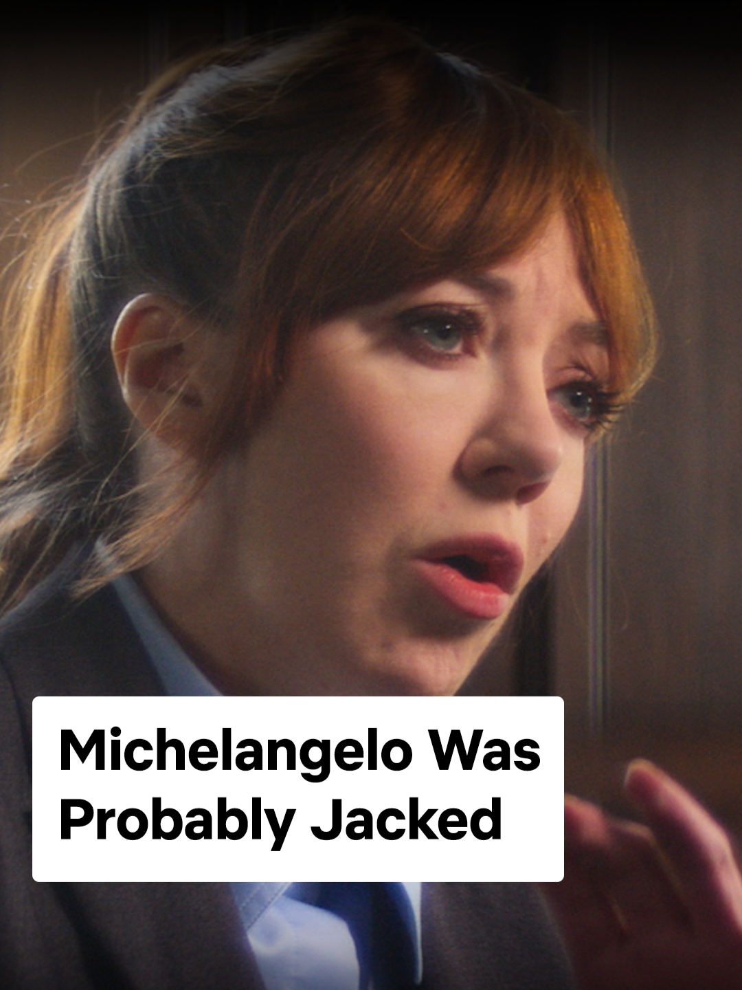 Michaelangelo was yoked out of his mind #CunkOnLife #DianeMorgan #film #netflix #netflixisajoke #documentary #cunkonearth #PhilomenaCunk #history