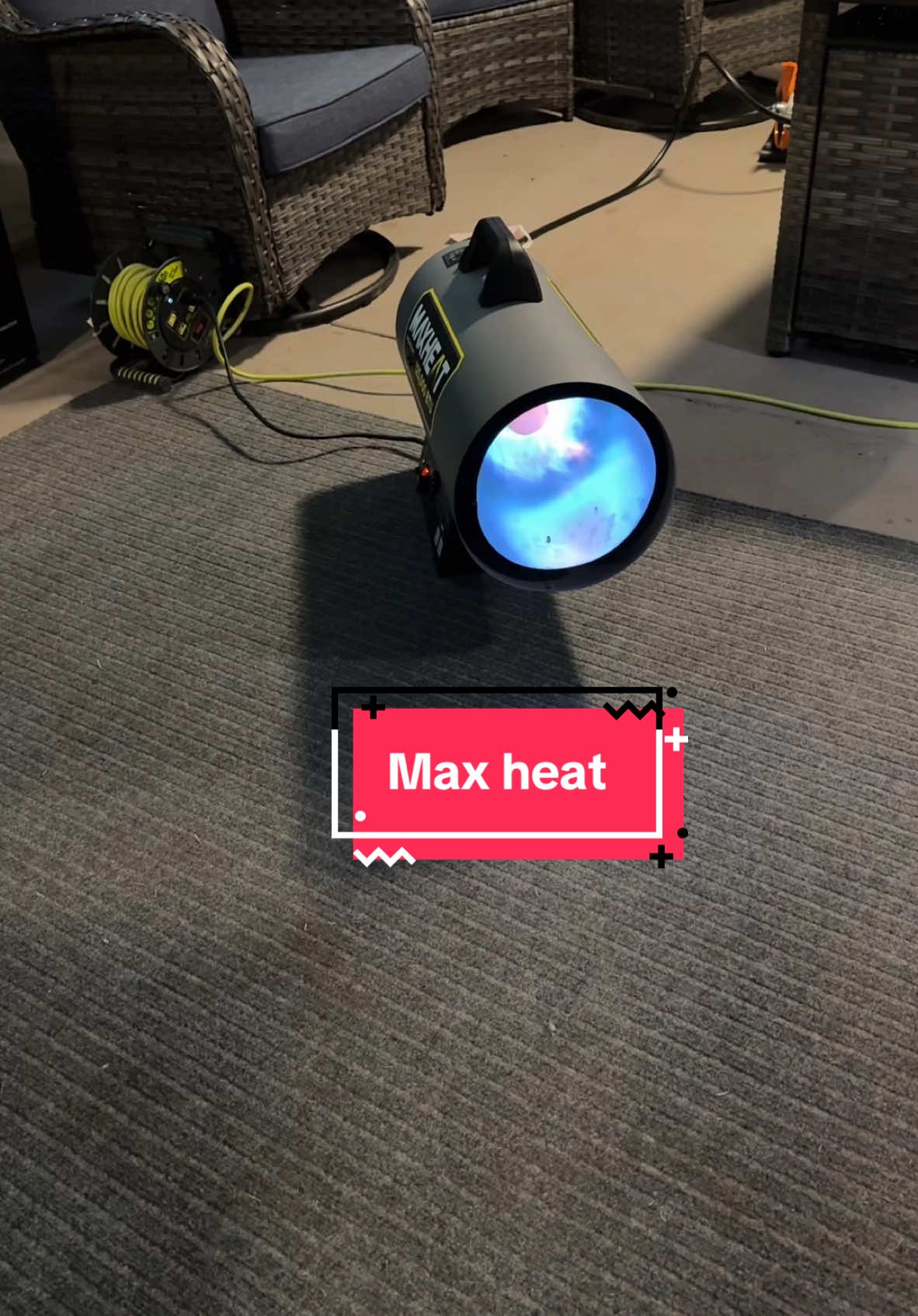 5 star review heater #heater #propaneheater #maxheat #inokraft #heaters #heat #gadget #cooltech #propaneandpropaneaccessories #hot #btu #125 #125k #heatitup #garageheater #outsideheater #backyardheater 