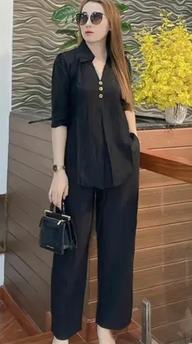 Set bộ đũi tay lỡ quần suông dài  #bodosangchanh #thoitrangnu #setboxinh #bodoxinh #setxinh #fashion 
