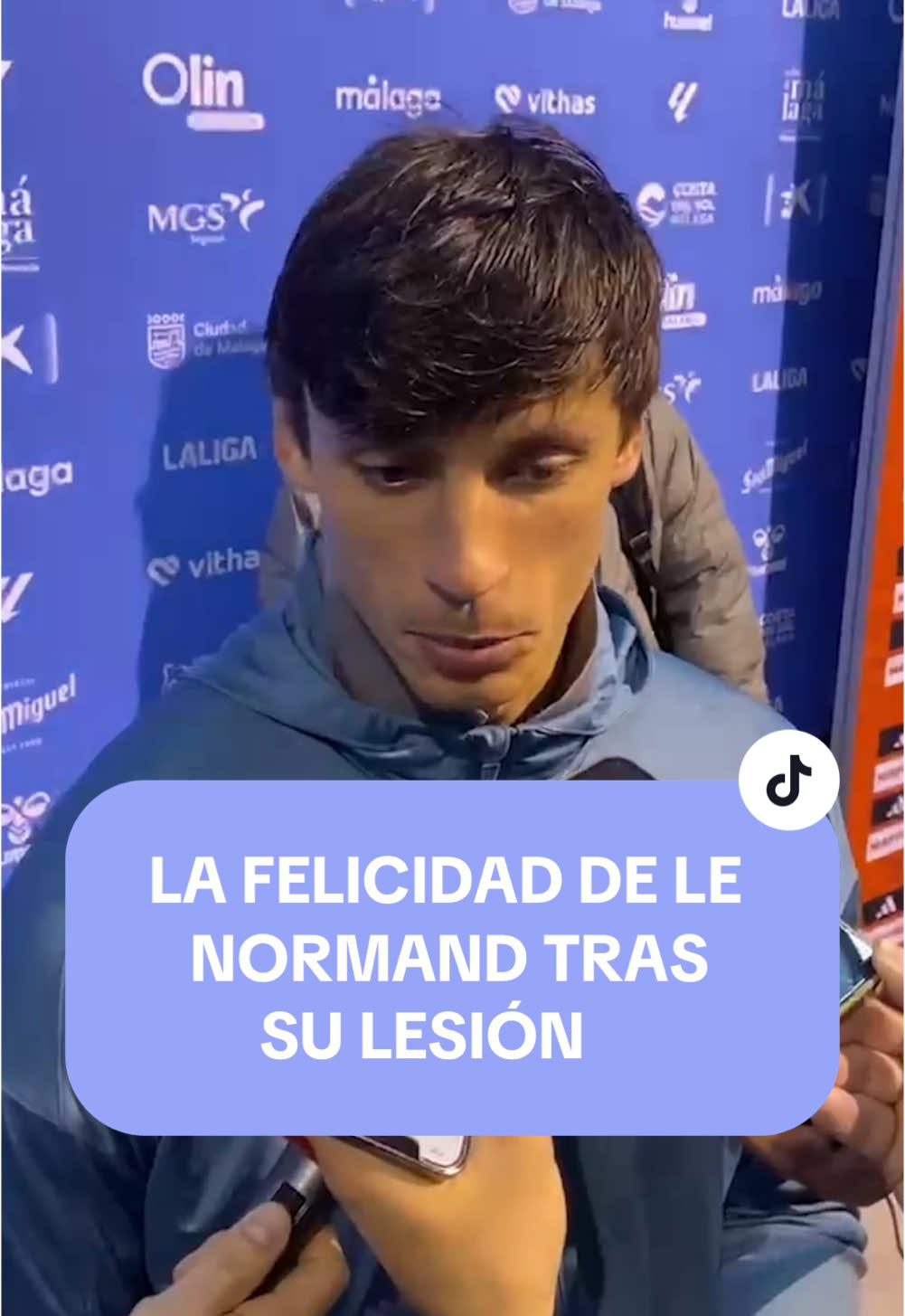 🥰 Le Normand recupera la sonrisa tras la lesión.  El jugador del Atlético habló de sus sensaciones en el campo y en el club desde su llegada.  #deportesentiktok #TikTokDeportes #tiktokfootballacademy #lenormand #atleticodemadrid #atleti #copadelrey #lacopamola 