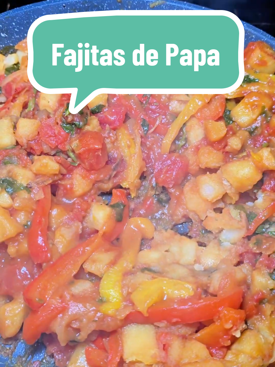 fajitas de papa #fajitas #papas #recetas #creatorsearchinsights 