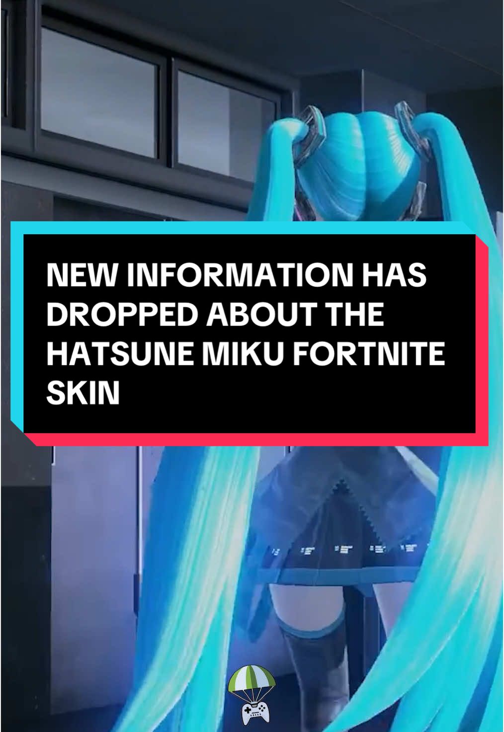 Four different #hatsunemiku Fortnite skin variants #fortnite #fortnitebr #fortniteskins #GamingOnTikTok 