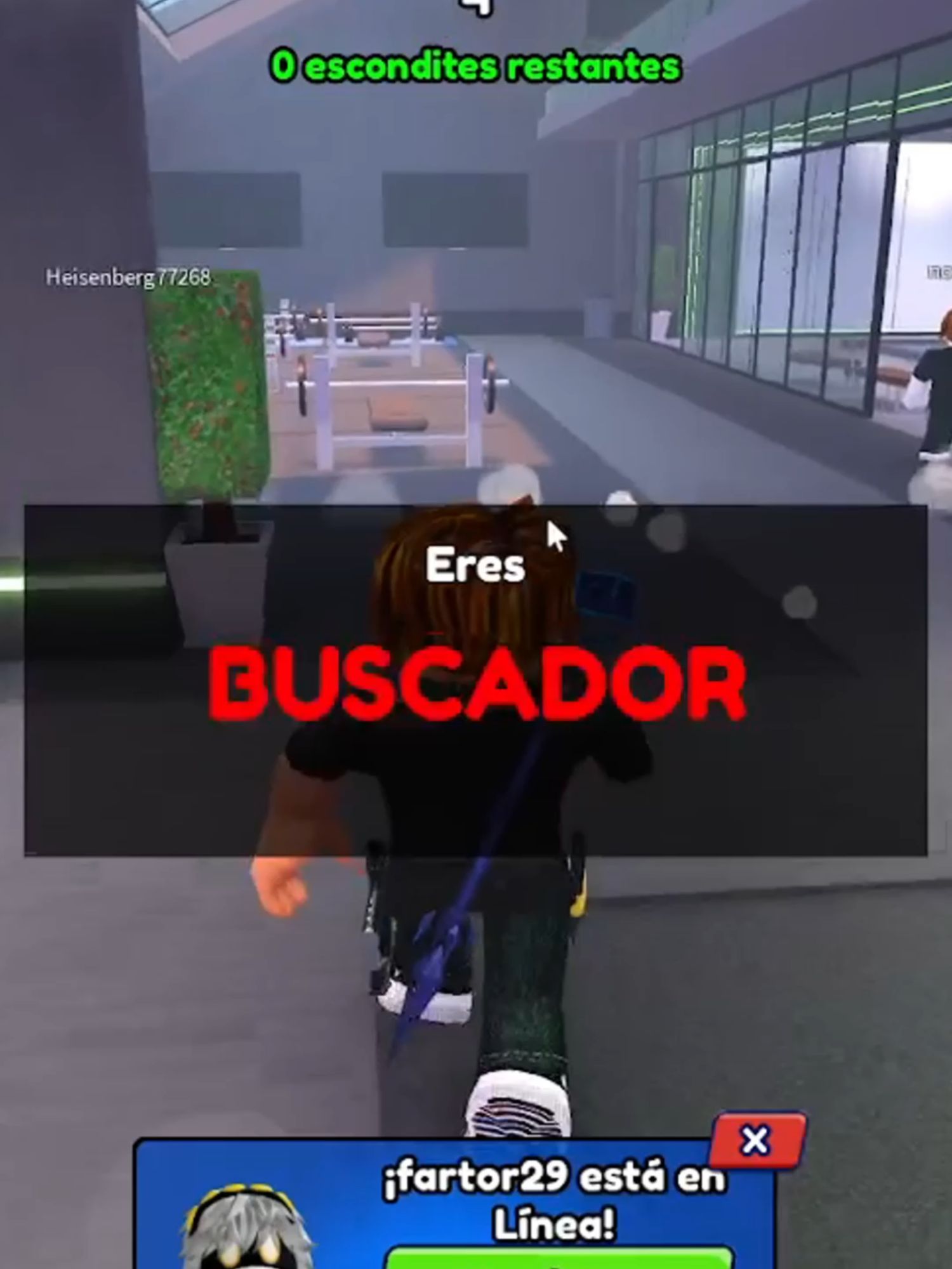 OBJETOo PERSONA? #roblox #escondidas