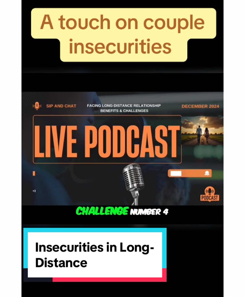 Overcoming Jealousy and Insecurities in Long-Distance Relationships Navigating jealousy and insecurities can be challenging in long-distance relationships. In this video, we share insights on normalizing these feelings, effective communication, and setting boundaries to foster trust and security, even from afar. #LongDistanceLove #Jealousy #RelationshipAdvice #HealthyCommunication #TrustBuilding #Insecurities #SocialMediaImpact #MaintainConnection #CouplesGoals #EmotionalWellbeing#viral #fyp #tiktokmademebuyit #viralvideo #foryou #fypシ゚viral 