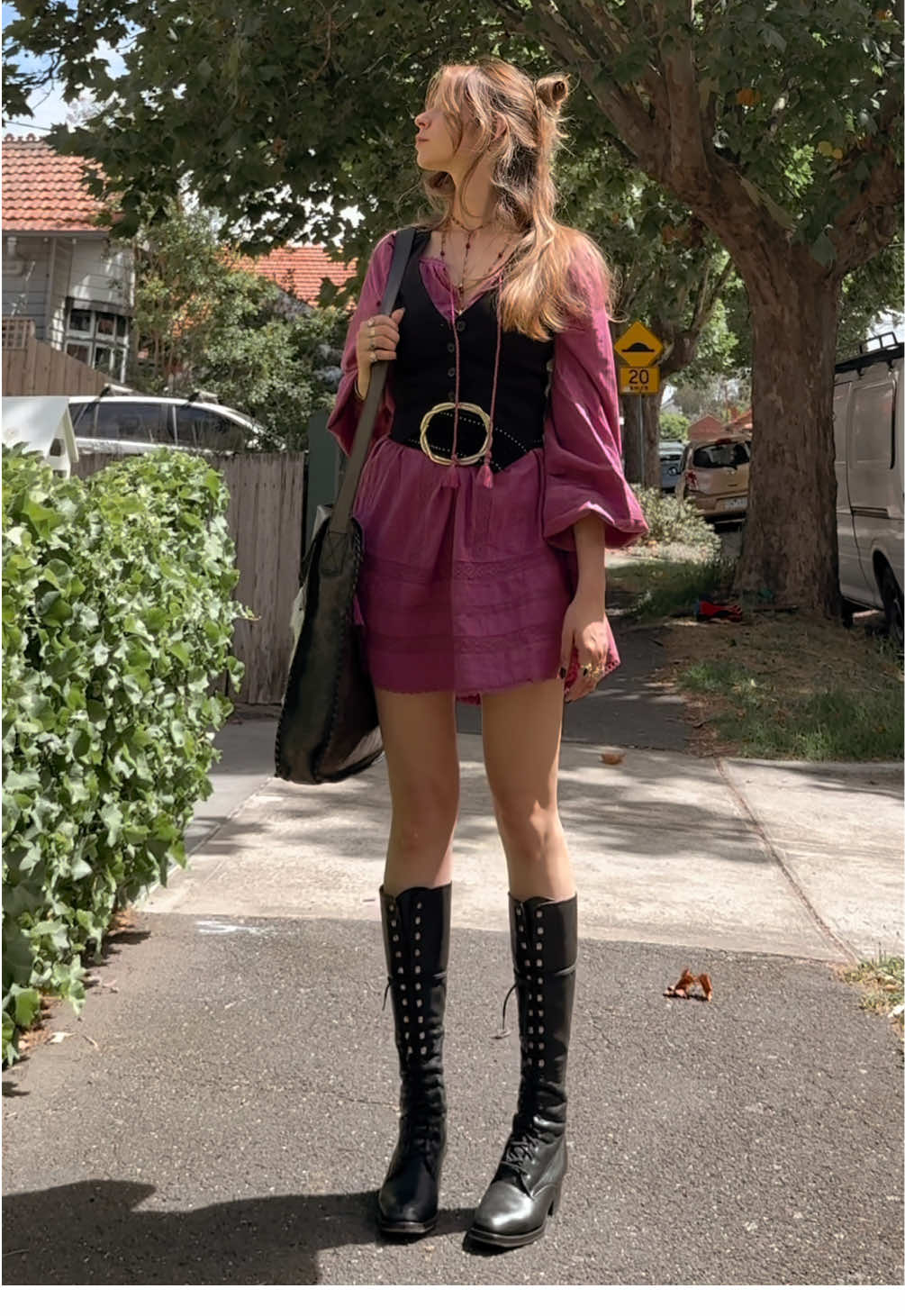 This was my most listened to song in 2022 and also my fave KB track and I feel this outfit looks like the song?? Anyway it is BOILING out here today however I am COMMITTED TO the boots. I’ve worn that belt every single day since I got it too, what a DELICIOUS buckle!!! Belt & dress from the cuties over @Spell #fitcheck #OOTD #vintagefashion #fyp #styling #grwm #piratecore #whimsigoth Wick 