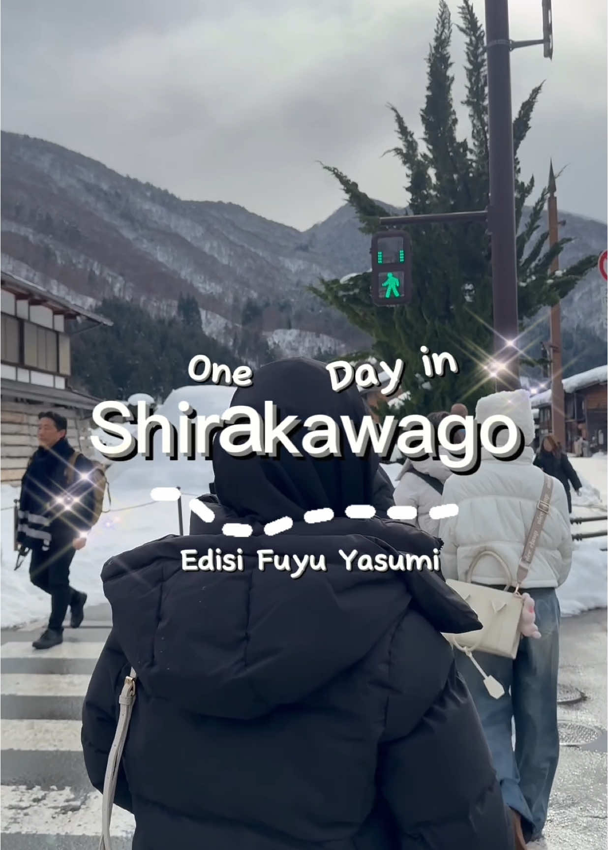 Edisi Fuyu Yasumi☃️❄️@arisiskandar056力ちゃん  #shirakawagowinter #shirakawago #kenshuseijapan🇮🇩🇯🇵🎌 #冬休み #memories 