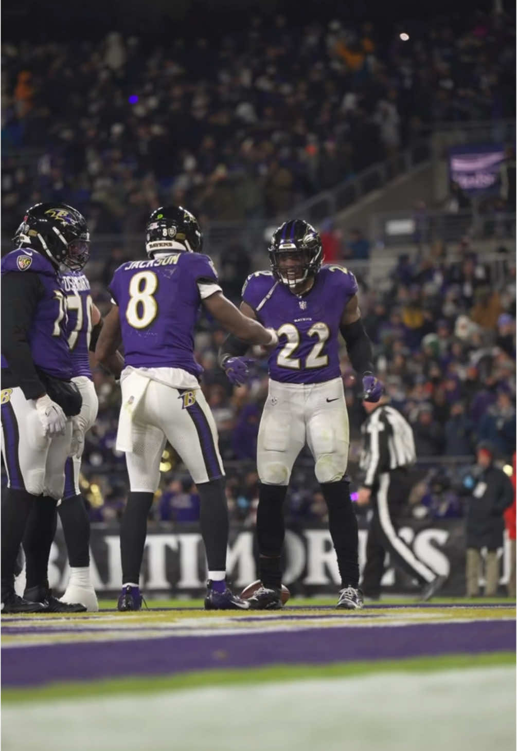 Lil birthday dance #derrickhenry #lamarjackson #nflgameday #ravens