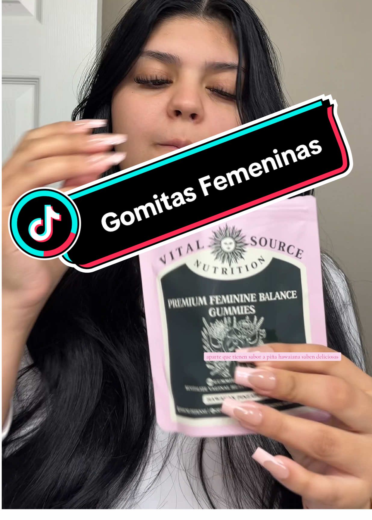 Gomitas femeninas que ayudan con el balance hormonal y olor @Vital Source Nutrition  #gummies #gomitas #femeninebalancegummies #femeninebalance #vitalsource #women #woman #mujeres #mujer #vitalsourcegummmies #femininehealth #femininehygieneproducts ##tiktokshopholidayhaul #holidayhaul #tiktokshopfinds 