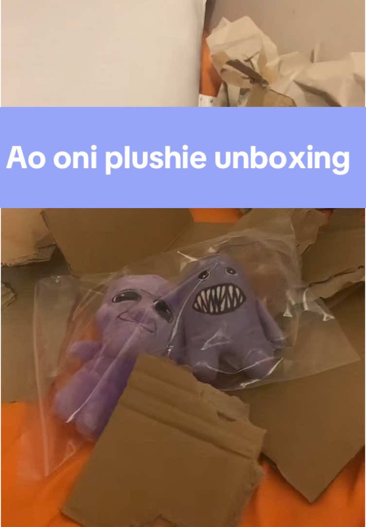 Unboxing ao oni prize machine plushies #aooni #aoonithebluemonster #fuwatti #unboxing #unboxingvideo #fyp #fypシ #fypシ゚viral #fypage 