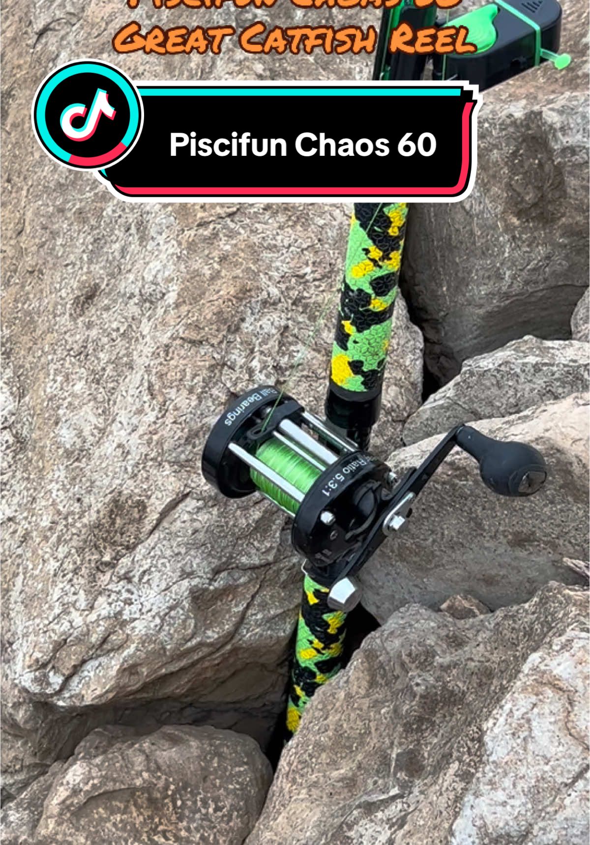 Piscifun Choas 60 Great Catfish Reel at Great Price #catfishreel #fishingreel #catfishing #piscifun #fishing #Outdoors #carp #catfish #fyp #tiktokshopfinds #bargain @Piscifun 