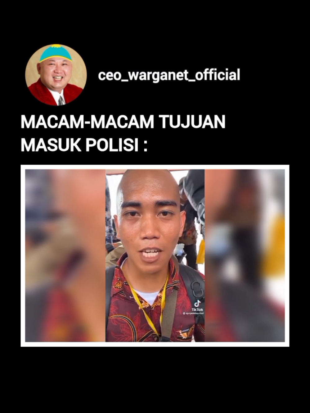 Hihihihihihi... 🤭 #ceowarganet 