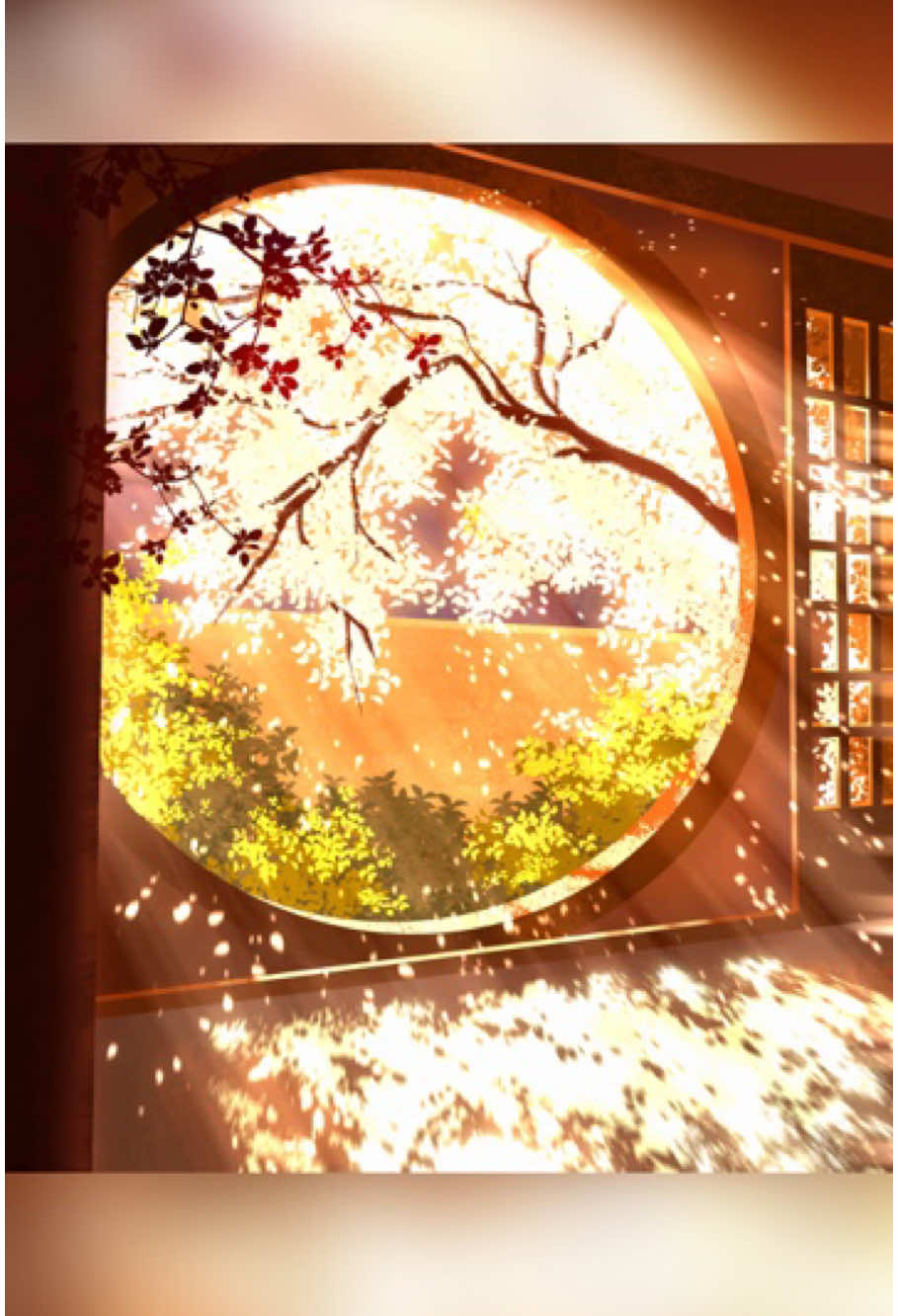 [Courtyard Bathed in sunset Radiance] Hey,look at this beautiful scenery.Let those who like this painting try to draw it together.#procreate #procreatetutorial #procreateart #applepencil #procreatebrushes 