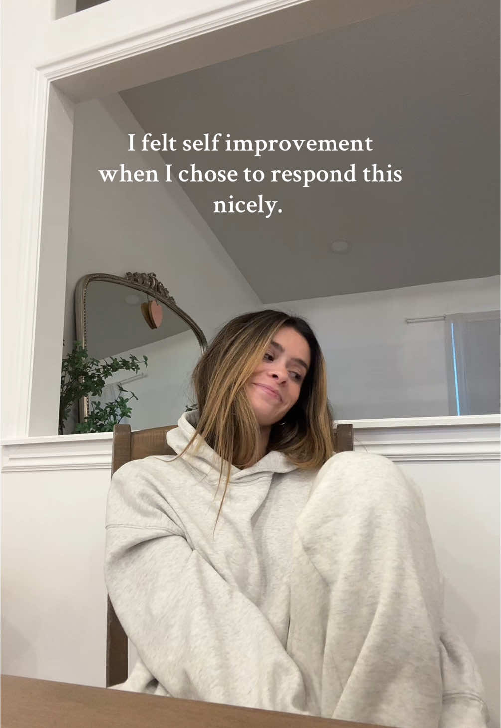 When they are waiting for the response they wanted but I took the high road instead. #SelfCare #improvement #therapy 