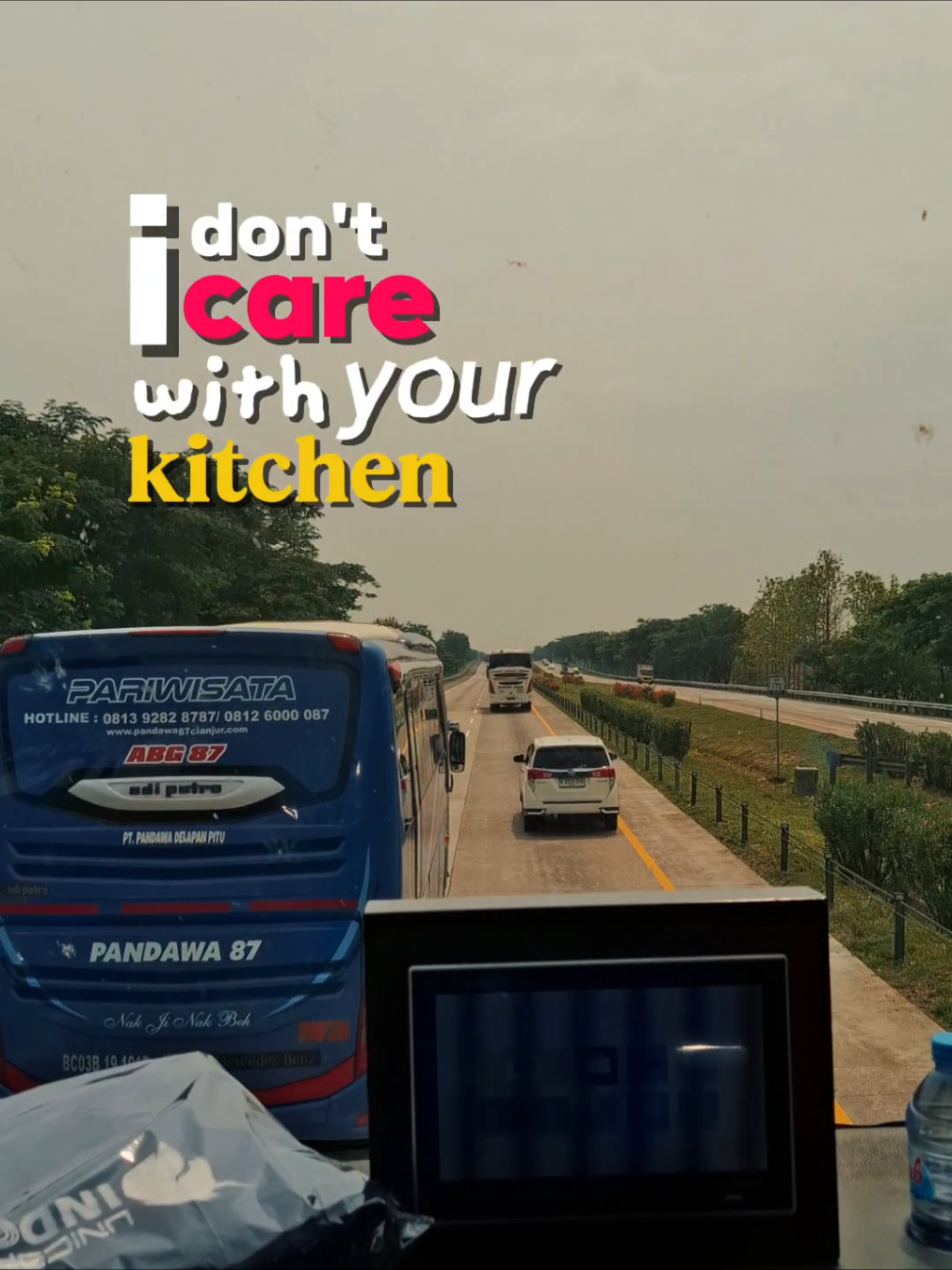 i dont care with your kitchen. #busmania #videobus #fyp #sukafotobus #hobibus #enakngebis 