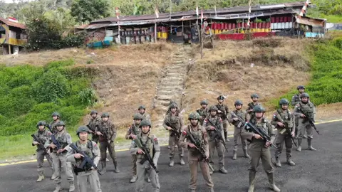 Brigade 💪🏻☠️ #papua #opsdamaicartenz2024 