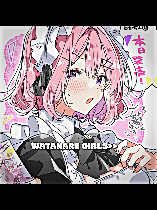 watanare girl's🥰🔥#watanare #renakoamaori #maiodzuka #senaajisai #kotosatsuki #kahokoyanagi #harunaamaori #youkoterusawa #lucielefebvre #watashigakoibitoninareruwakenaijan #anime #lightnovel #manga #gl #yuri #shirowangy 