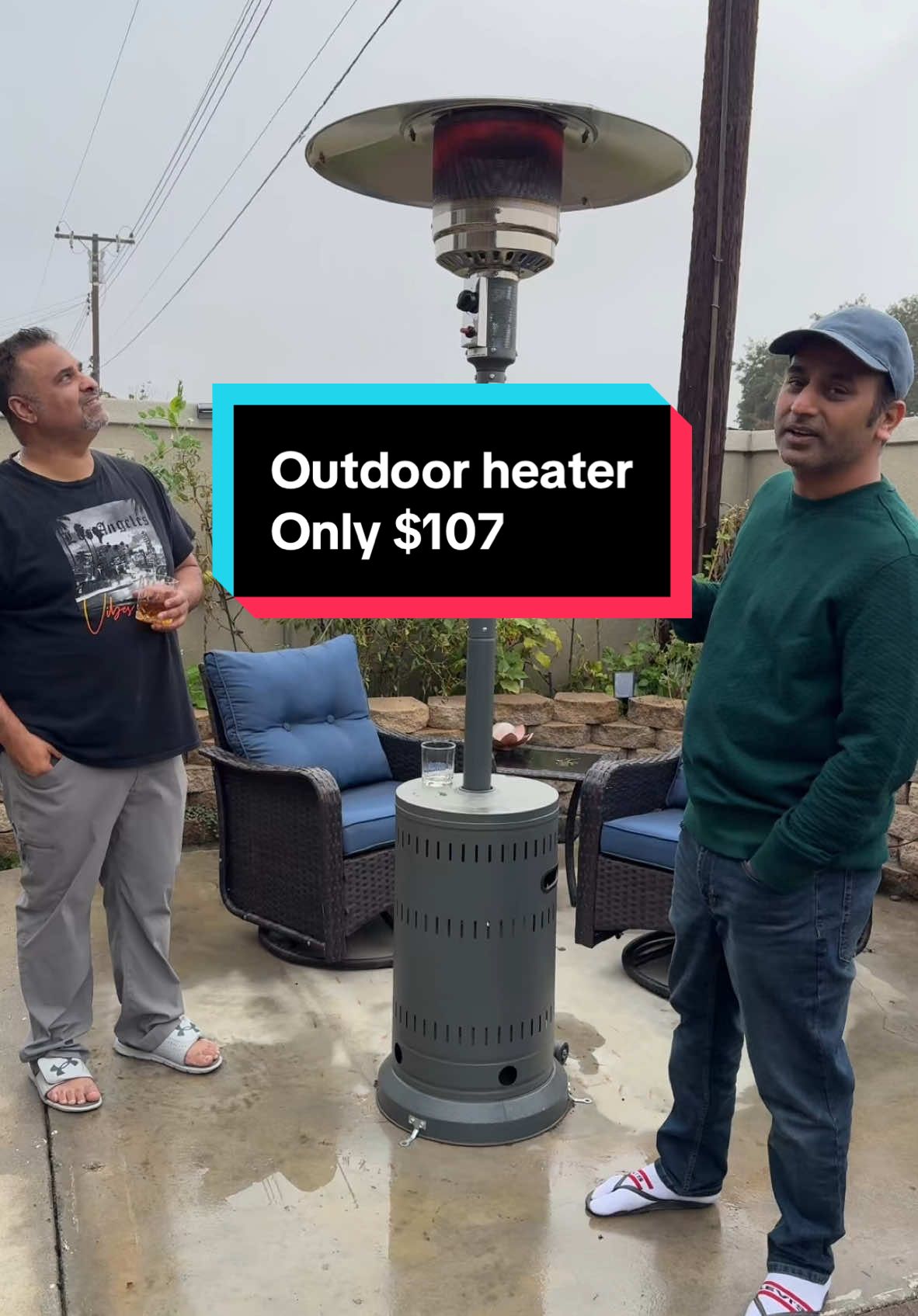 Patio heater on sale ! #patioheater #outdoorheater #ourdoorgettogether #48000btupatioheater #fyp #flashsale #punjabi @Jocoevol Outdoor #propaneoutdoorheater 