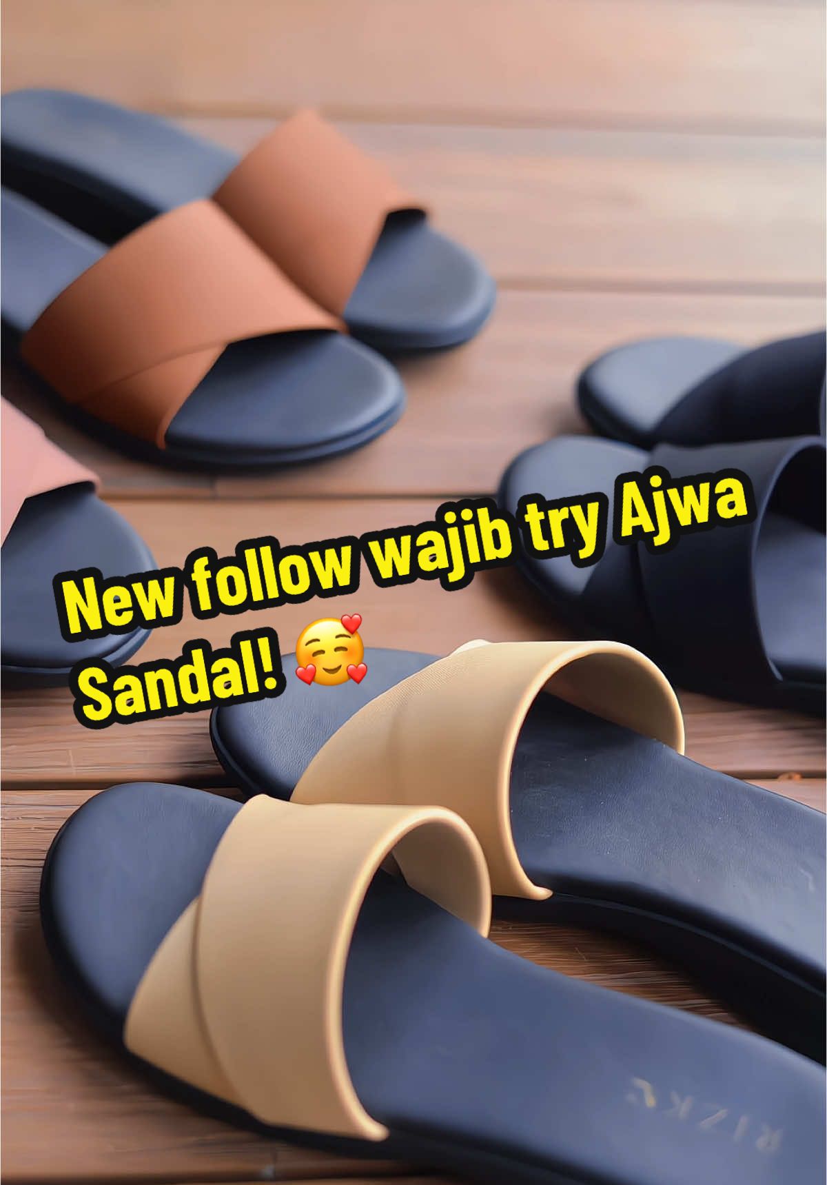 New Follower cuba try Ajwa Sandal! Mesti korang jatuh cinta dengan brand Rizka lepas ni! #rizka #kasutraya2025 #kasutraya #sandalraya #kasutrizka #shoes #womensandal #fypsandal #kasutcantik #rizkahq #womenshoes #kasutwanita #kasutviral #raya 