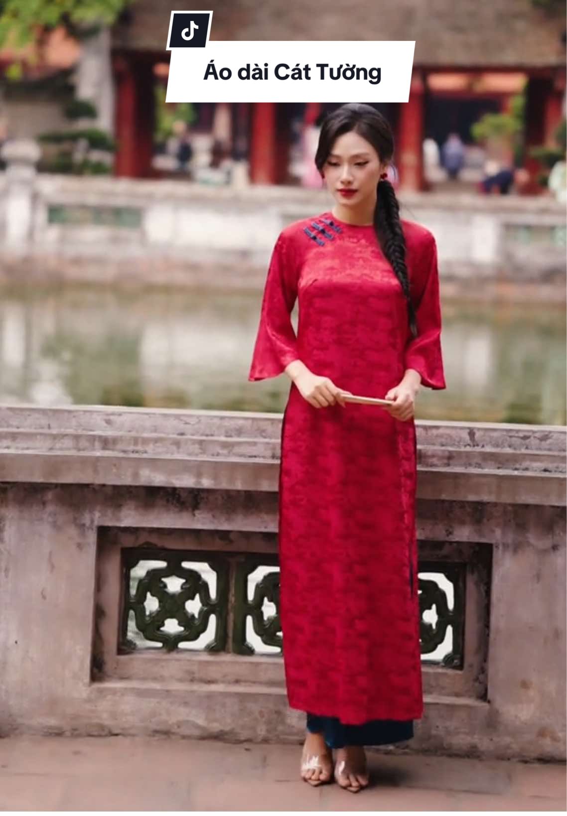 Áo dài Cát Tường cho một năm Như Ý #leery #thoitrangnu #aodai #aodaicachtan #doituyenvietnam #affcup #xuhuong 