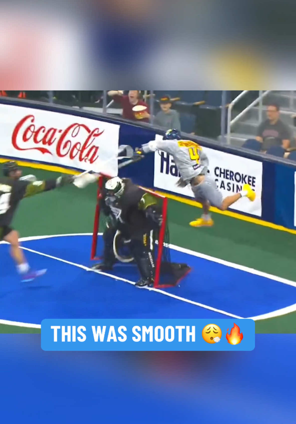 LYLE THOMPSON WHAT A SHOT 😳🔥 @NLL #lacrosse #nll #SCTop10 