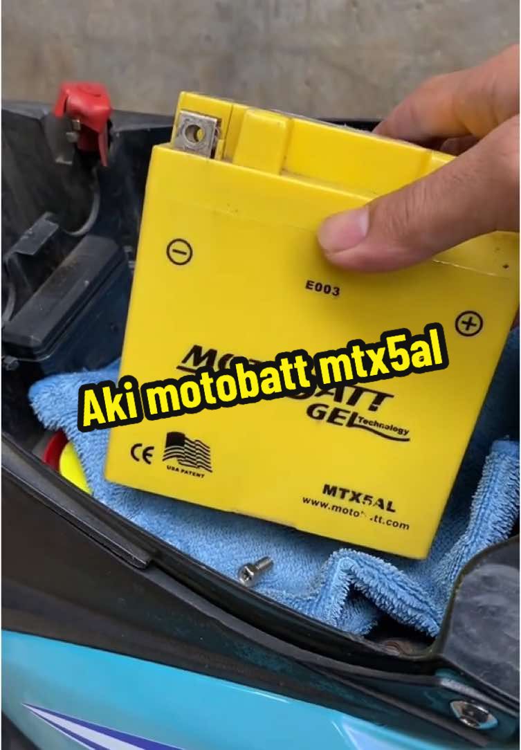 Membalas @rtne Oke brader aki nya pakai motobatt✅ mtx5al ya bukan motorbatt❌ 